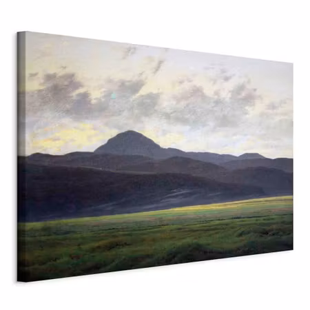 Canvastavla - Caspar david friedrich mountain in
