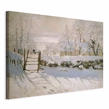Canvastavla - Claude monet the magpie