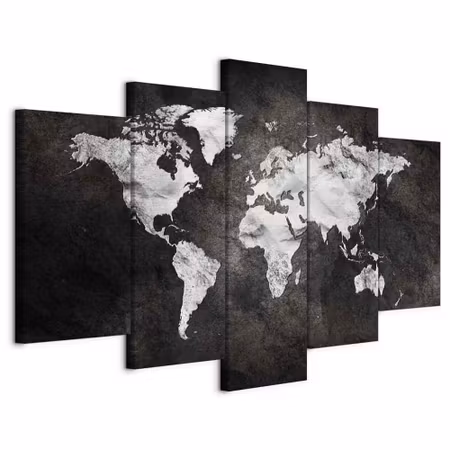 Canvastavla - Dark world parts wide