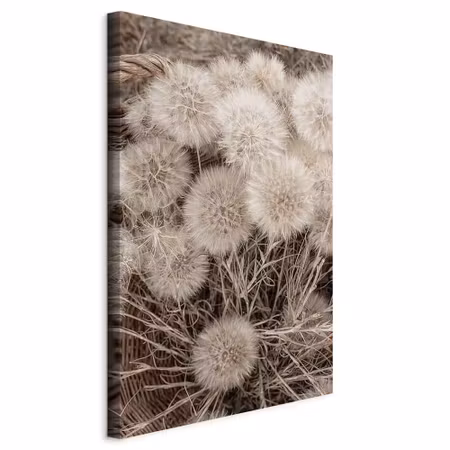 Canvastavla - Delicate bunch part vertical