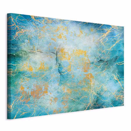 Canvastavla - Emerald ocean part wide