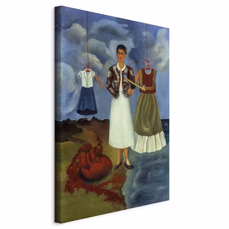 Canvastavla - Frida kahlo memory the heart