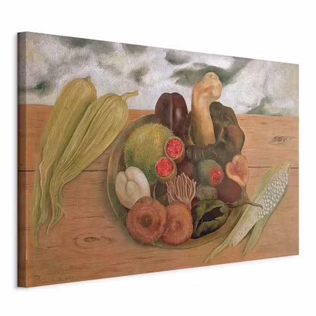 Canvastavla - Frida kahlo the fruits of the earth