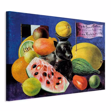 Canvastavla - Frida kahlo still life