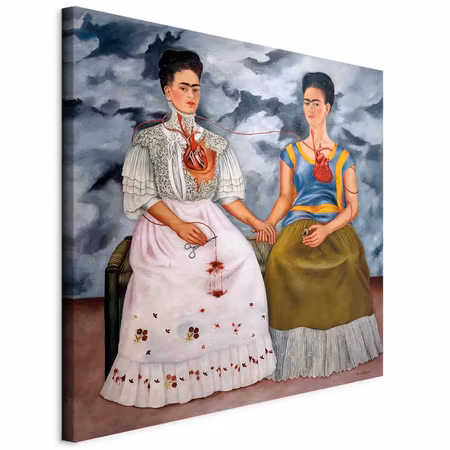 Canvastavla - Frida kahlo the two fridas