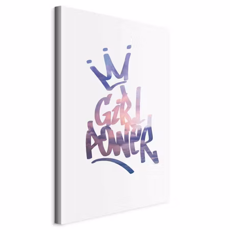 Canvastavla - Girl power part vertical