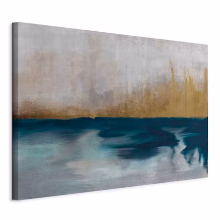 Canvastavla - Golden grasses part wide
