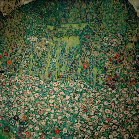 Canvastavla - Gustav klimt gartenlandschaft mit