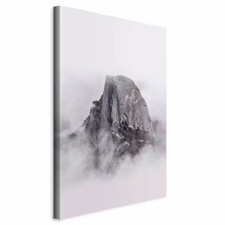 Canvastavla - Half dome part vertical