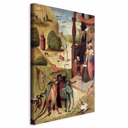 Canvastavla - Hieronymus bosch st james and the