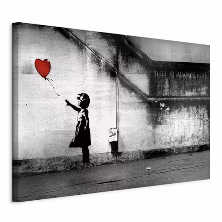 Canvastavla - Hope banksy