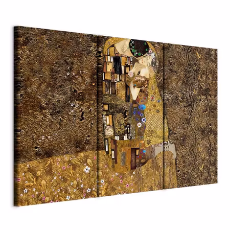 Canvastavla - Klimt inspiration kiss