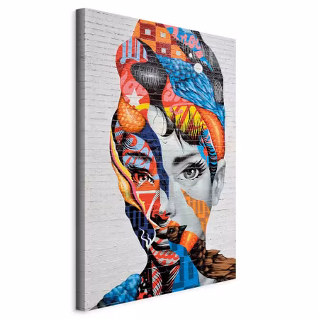 Canvastavla - Liberated woman