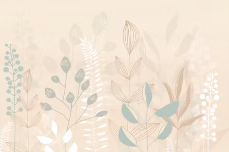 Canvastavla - Morning in the meadow various pastel
