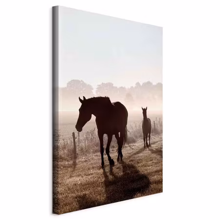 Canvastavla - Morning of memories part vertical