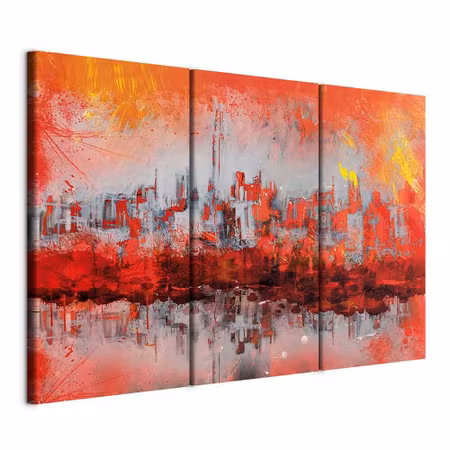 Canvastavla - New york sunset parts