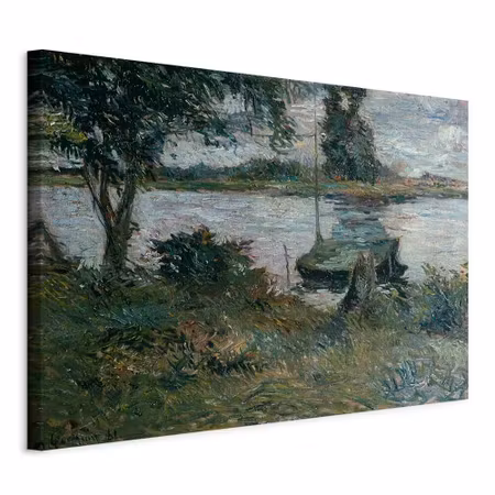 Canvastavla - Paul gauguin flu ufer