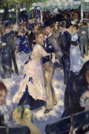Canvastavla - Pierre auguste renoir le moulin de