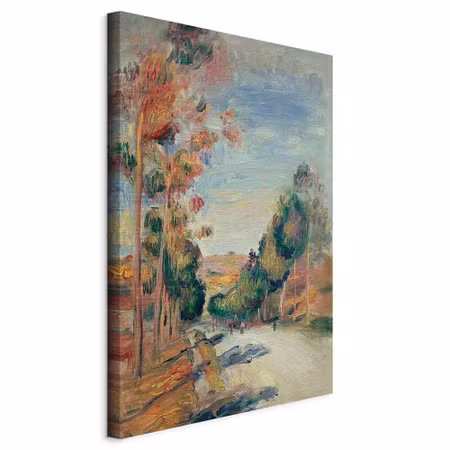 Canvastavla - Pierre auguste renoir paysage d&