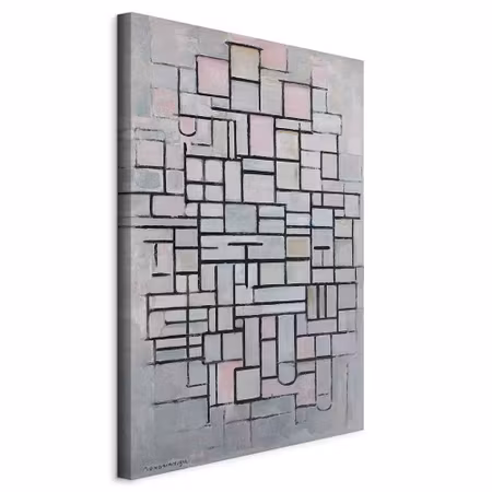 Canvastavla - Piet mondrian composition no IV