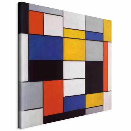 Canvastavla - Piet mondrian composition A