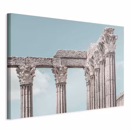 Canvastavla - Pillars of history part wide