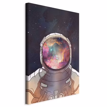 Canvastavla - Star explorer part vertical