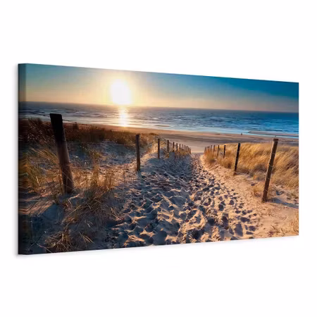 Canvastavla - Sunset path