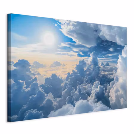 Canvastavla - Symphony of light sun and clouds on