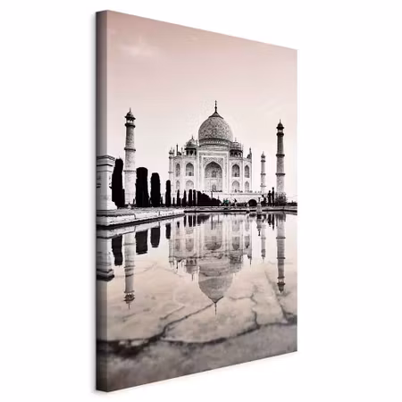 Canvastavla - Taj mahal part vertical
