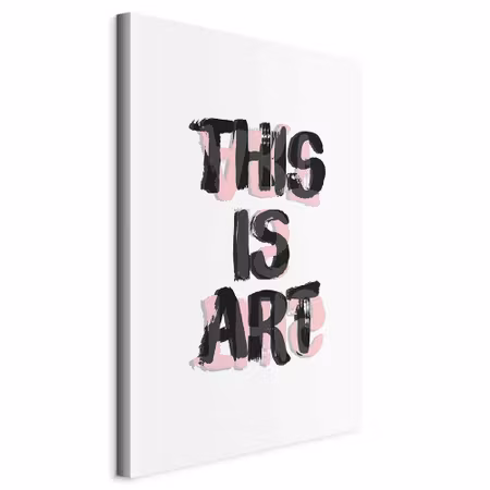 Canvastavla - This is art part vertical