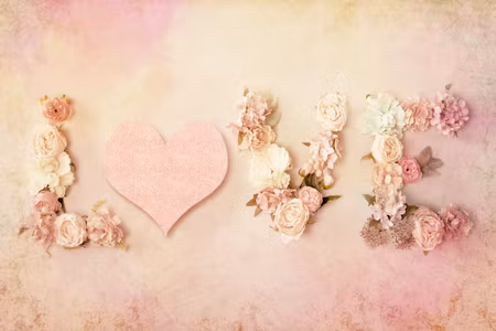 Canvastavla - Time for love part wide