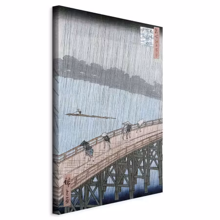 Canvastavla - Utagawa hiroshige sudden shower over