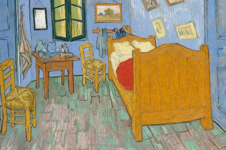 Canvastavla - Vincent van gogh la chambre de van