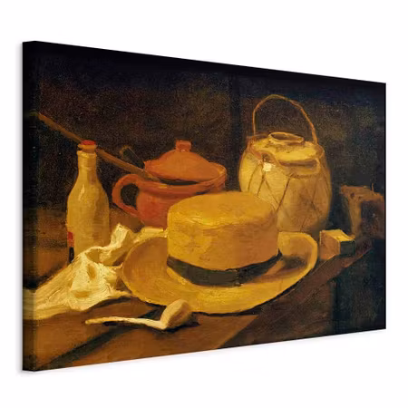 Canvastavla - Vincent van gogh still life with hat