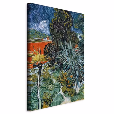 Canvastavla - Vincent van gogh the garden of dr in