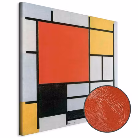 Premium canvastavla - Piet mondrian composition