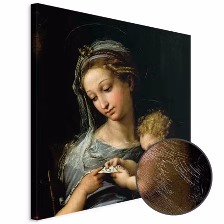 Premium canvastavla - Rafael santi the virgin of