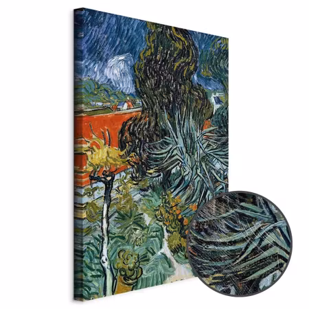 Premium canvastavla - Vincent van gogh the garden