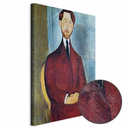 Premium canvastavla - Amedeo modigliani leopold