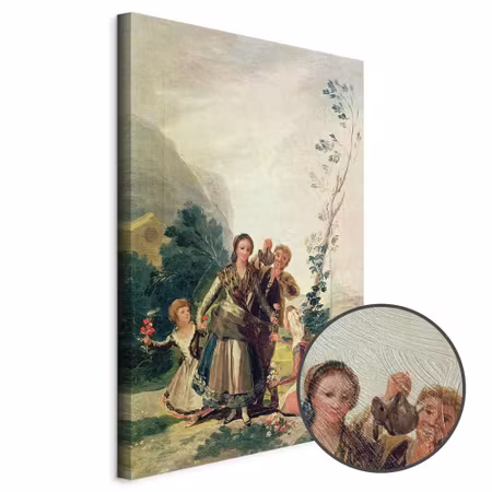 Premium canvastavla - Francisco goya spring or the