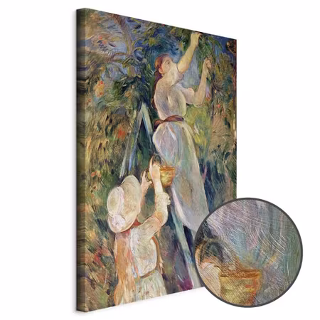 Premium canvastavla - Berthe morisot the cherry