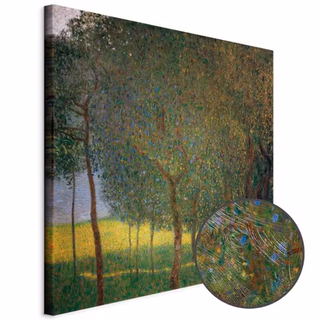 Premium canvastavla - Gustav klimt fruit trees on