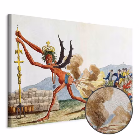 Premium canvastavla - Jacques-louis david