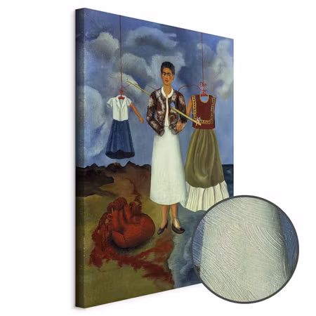 Premium canvastavla - Frida kahlo memory