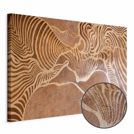 Premium canvastavla - Labyrinth of nature wide