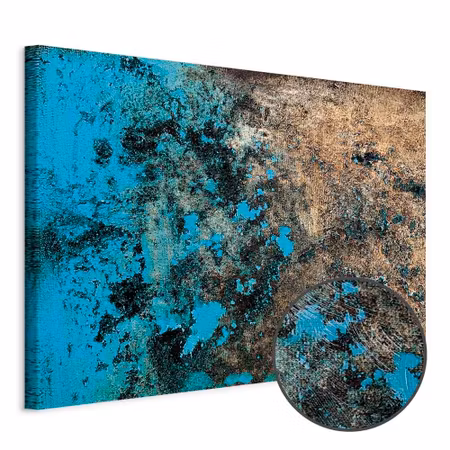 Premium canvastavla - Azure archipelago wide