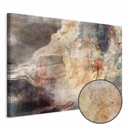 Premium canvastavla - Wild dance in the fog wide