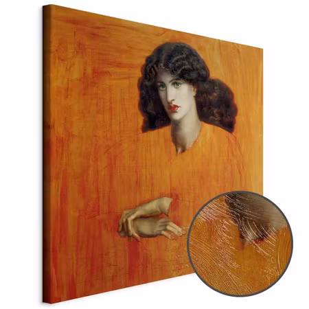 Premium canvastavla - Dante gabriel rossetti la