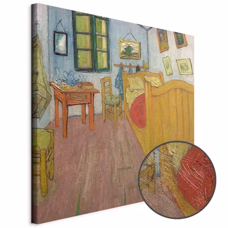 Premium canvastavla - Vincent van gogh the bedroom